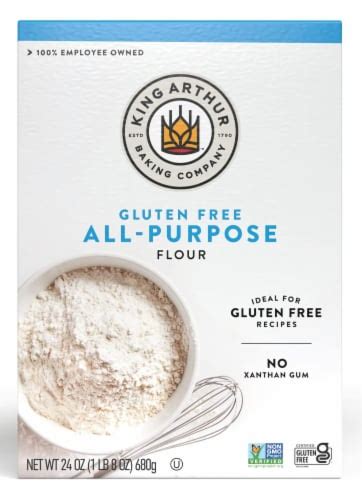 King Arthur All Purpose Flour Gluten Free Non GMO Project Verified