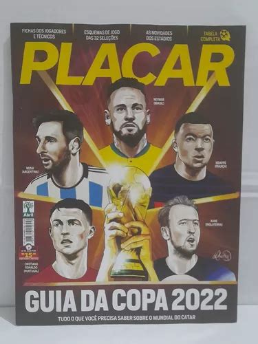 Revista Placar Guia Da Copa 2022 MercadoLivre