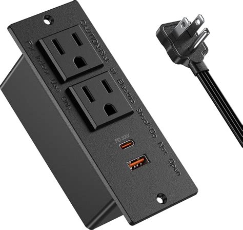 Tira De Alimentaci N Empotrada Usb C Pd De W De Carga R Pida