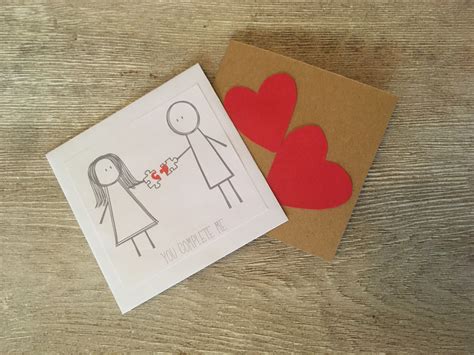 Love Card Images Valentine's Day Cards Romantic Cards - Etsy