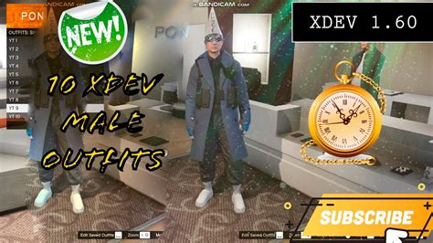 Gta V Online Xdev Outfit Editor Male Modded Outfits