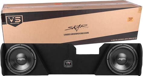 Skar Audio Dual 12 Loaded Subwoofer Enclosure Compatible