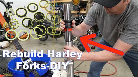 How To Rebuild Forks Change Seals On A Harley Davidson Motorcycle