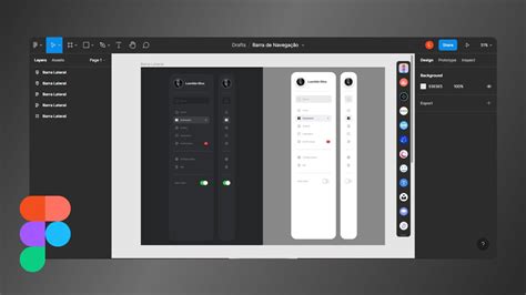 Figma Tutorial Como Fazer Um Menu Lateral No Figma Navigation