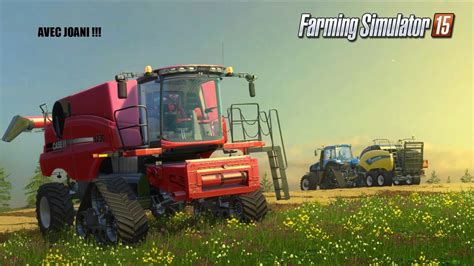 Farming Simulator 15 10 On andaine l herbe fauché AVEC JOANI