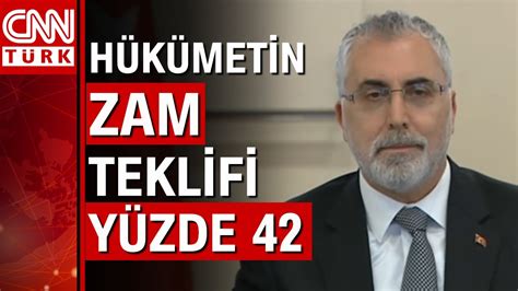 Memur zammı pazarlığı Bakan Vedat Işıkhan zam teklifini açıkladı