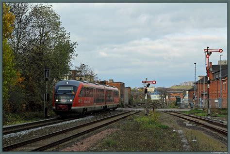 Als Rb Nach Dessau Erreicht Am Den Bahnhof