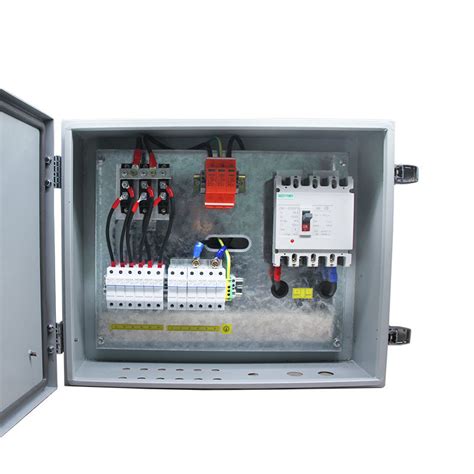 Solar Panel Distribution Junction Boxes Pv Array 1 24 String Dc Combiner Box Ac Combiner Box