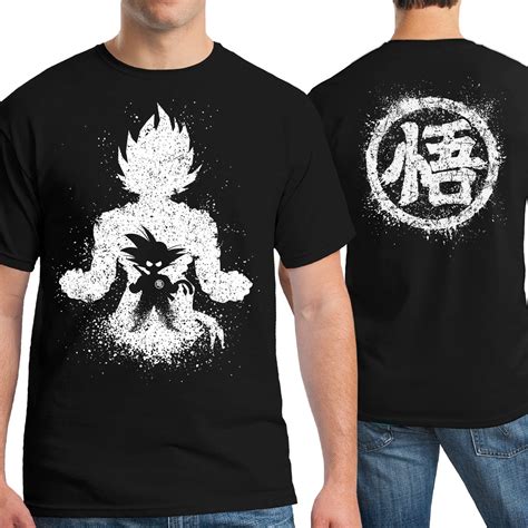 Camiseta Masculina Anime Dragon Ball GOKU Estampa Frente E Consta