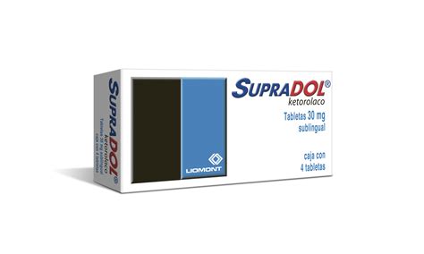 Supradol Sublingual 30Mg 4 Tabs