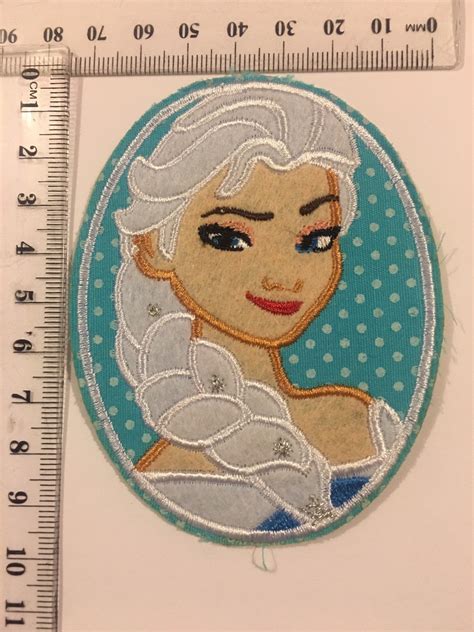 Iron On Patch Frozen Elsa Patch Frozen Patch Denim Jacket Etsy