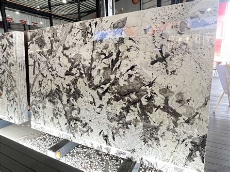 Splendor White Granite Slabs From China