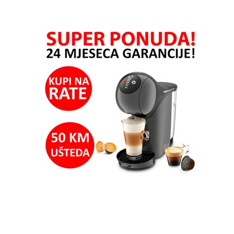 Black Friday Dolce Gusto Genio Silver GRATIS KAFA Tehnika Kafe