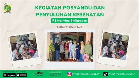 Hermina Hospitals Kegiatan Posyandu Dan Pelayanan Kesehatan Di