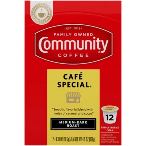 Community Coffee® Cafe Special® Medium Dark Roast K Cup® Coffee Pods