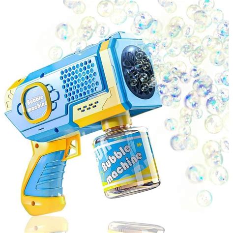 Pistolet A Bulle Machine A Bulles Pour Enfant Automatique 5000 Bulle