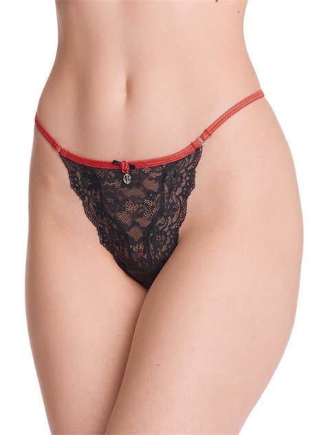 Vive Maria String Lavender Kiss Zwart Rood Goedkoop Kopen Limango