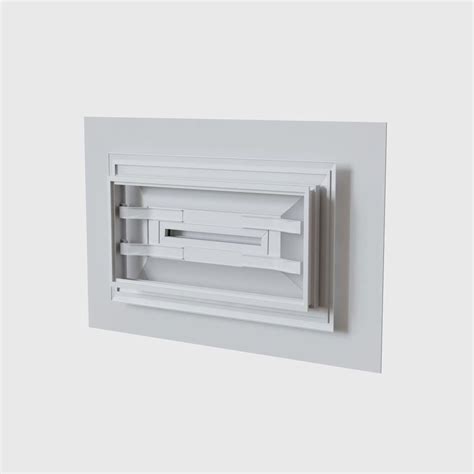 BAILLINDUSTRIE Diffuseur De Soufflage D Air Decoratif Confort White