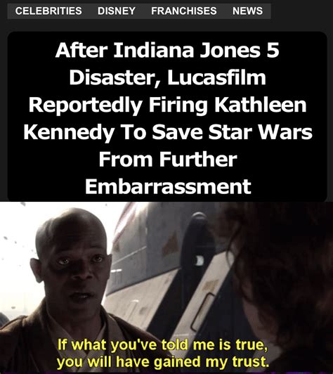 Kathleen Kennedy The Enemy Of The Free Peoples Of Middle Earth Was