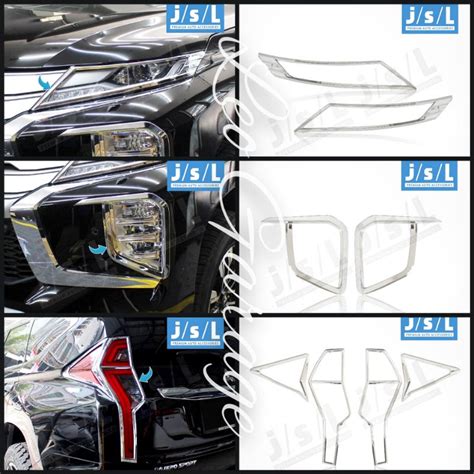 Jual All New Pajero Paket Garnish Lampu Depan Belakang Head Tail