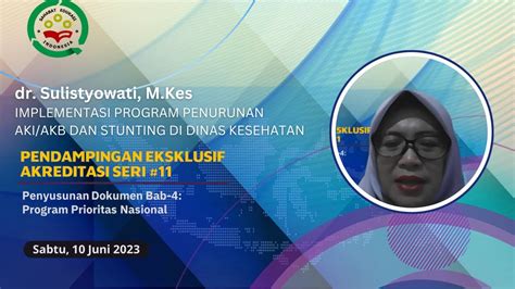 SERI 11 Dr Sulistyowati M Kes Implementasi Program Penurunan AKI