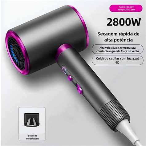 Secador De Cabelo Ionico - Secador De Cabelo Iónico Profissional De Alta Velocidade 220v | Shopee ...