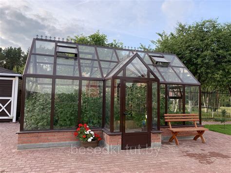 Заказать Английская теплица: цена в Минске. теплицы и комплектующие к ...