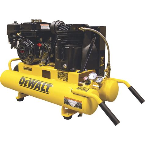 Dewalt Gas Powered Wheelbarrow Compressor Honda Gx Ohv Engine