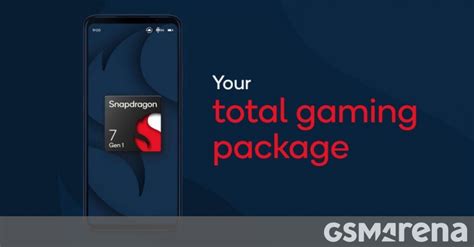 Qualcomm announces Snapdragon 7 Gen 1 - GSMArena.com news