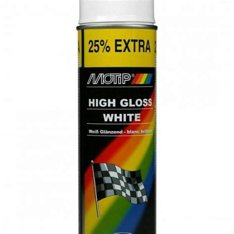 MOTIP Wheel Spray Paint High Gloss Black 500 Ml XFN International