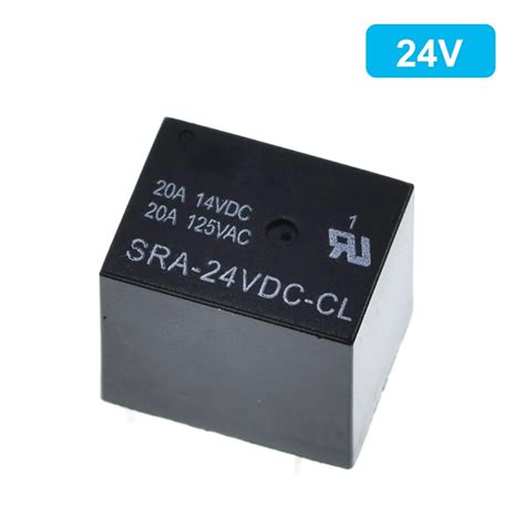 5V 12V 24V 20A DC Power Relay SRA 05VDC CL SRA 12VDC CL SRA 24VDC CL