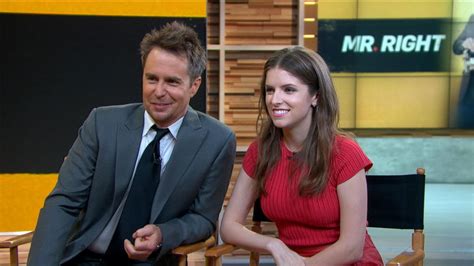 Anna Kendrick Sam Rockwell Talk Mr Right Good Morning America