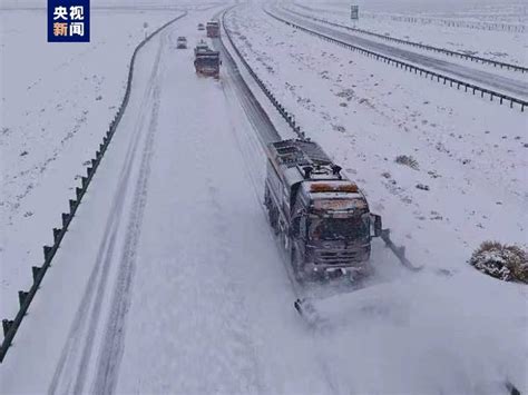 受降雪影响 甘肃境内高速部分路段实施临时管制辖区马鬃高速公路