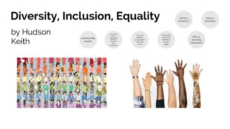 Diversity Inclusion Equality By Hudson Keith On Prezi