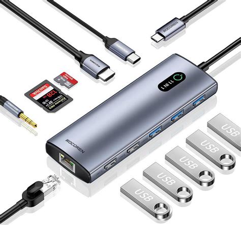 Rocoren Usb C In Docking Station Mit W Pd F R Statt