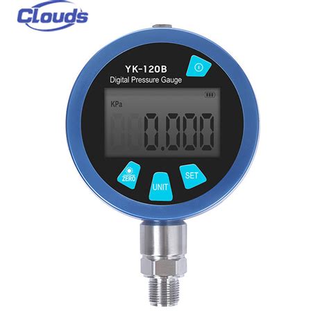 Yk120b Digital Pressure Gauge With Smart Water Pressure Sensor For