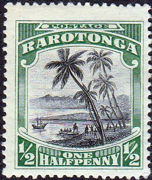 Stamps Of Cook Island 1944 Captain Cook Landing SG 137 Fine Mint Scott