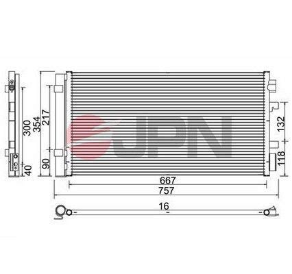 KONDENSATOR KLIMAANLAGE JPN 60C9128 JPN P FÜR RENAULT MEGANE III eBay