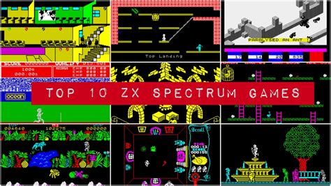 Top 10 Spectrum Games The Best Zx Spectrum Games Ever