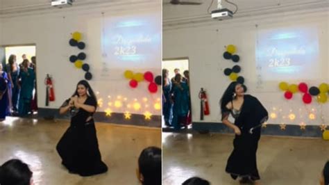 Student Makes College Farewell Special With Dance To Chammak Challo