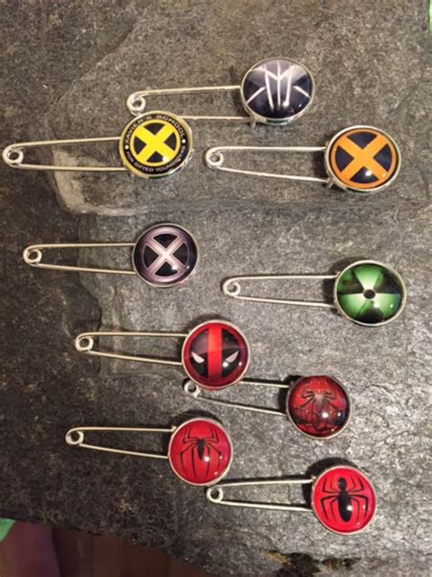 Superhero Pin Superhero Lapel Pin Superhero Pins Superhero Etsy