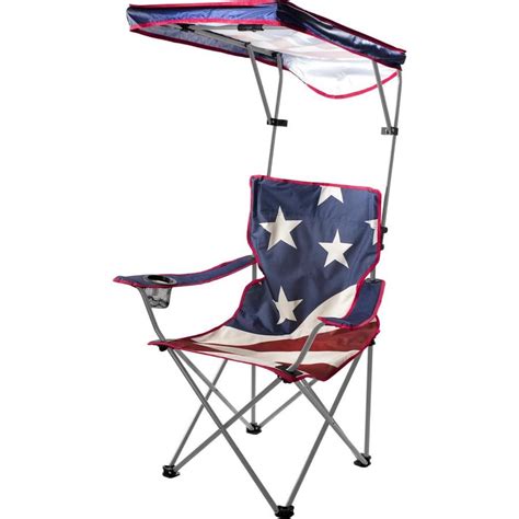 Quik Shade Us Flag Folding Camping Chair at Lowes.com