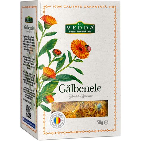 Ceai De Galbenele Vrac 50g Vedda Dr Max Farmacie