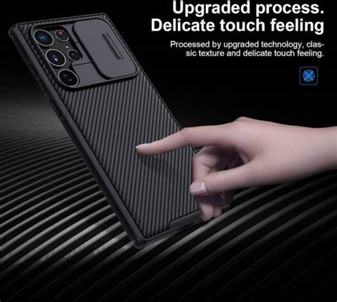 Nillkin Camshield Pro Case With Camera Protection For Samsung Galaxy S22 Ultra Black Buy Best