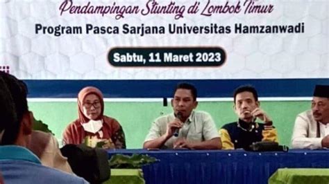 Tekan Stunting Di NTB Pascasarjana Universitas Hamzanwadi Berikan