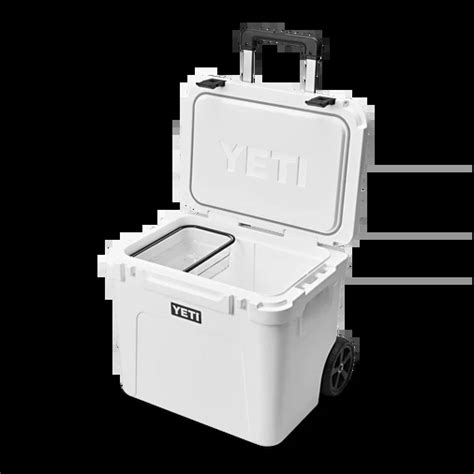 Large Yeti Wheeled Cooler Basket Roadie 4860tundra Haul Bbqs In