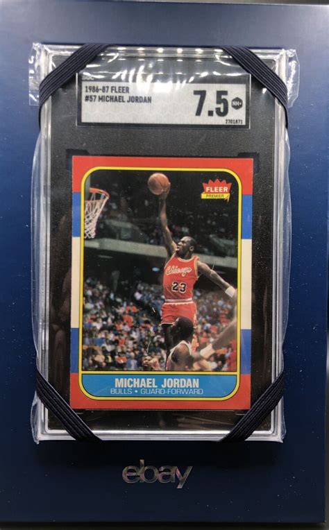 1986 87 Fleer マイケルジョーダン ルーキーカード 57 コレクション