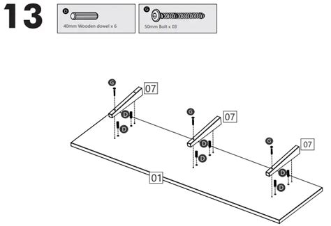 Habitat Akio Double Platform Bed Frame Instruction Manual