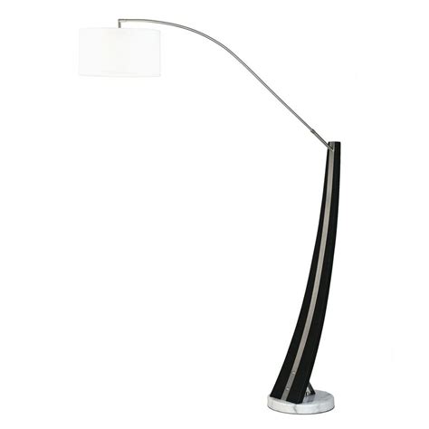 Shop Nova Lighting 87 In Dark Brown Wood Brushed Nickel And White