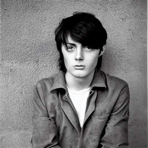 Young Brett Anderson From Suede Photo By Elliot Stable Diffusion